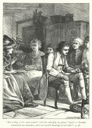 Illustratie voor The Vicar of Wakefield