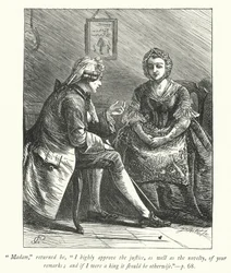 Illustratie voor The Vicar of Wakefield