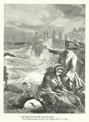 Illustratie voor Threnodia Augustalis (gravure)