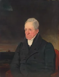 Portret van William Curling, Esq.