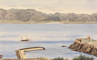 Rosia Bay, Gibraltar en Algeciras, Spanje