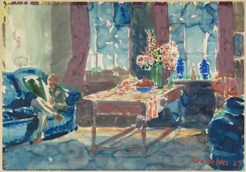 Zelfportret: Interieur van mijn appartement in New York