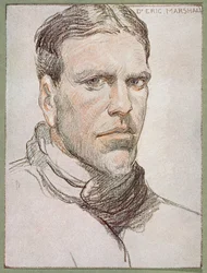 Portret van dr. Eric Marshall (1879-1963) uit 
