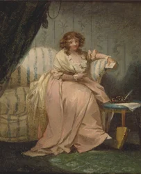 Een vrouw genaamd Anne, de vrouw van de kunstenaar