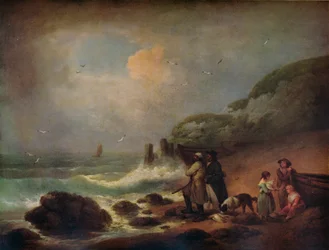 Schieten op zeevogels, 1795