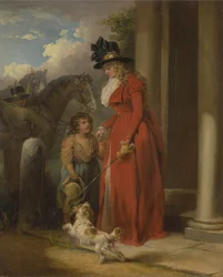 De deur van de landheer