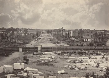 Columbia vanaf het Capitool, 1865-1866
