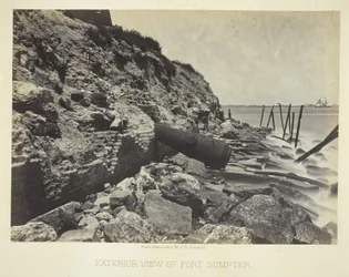 Buitenaanzicht van Fort Sumpter