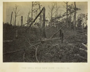 De Hel Hol, New Hope Church, GA, 1866