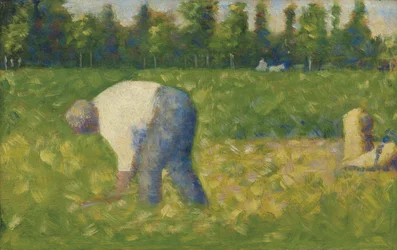 Boer aan het werk, 1883