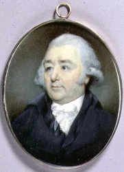 Portretminiatuur van John Flaxman, c.1798
