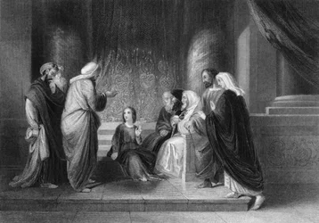 Ze vonden hem in de tempel, zittend te midden van de doktoren