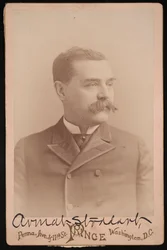 Portret van Armat Stoddart 1842-1910, voor 1892