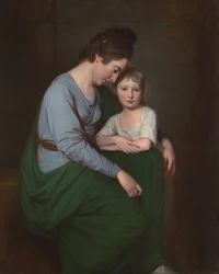 Anne Wilson en Haar Dochter, Sybill