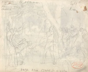 Compositie van klassieke figuren