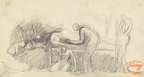 Figurencompositie studie 23