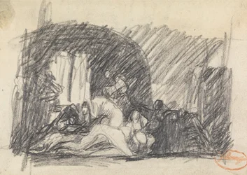 Studie naar figuurcompositie 7