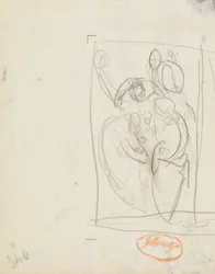Studie naar figuurcompositie 9