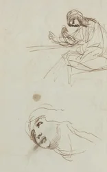 Figuurstudies [achterzijde]