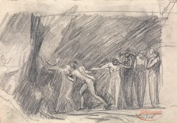 MacBeth in de heksengrot: Tweede bezoek, of Canidia en de jeugd, of De opening van de ark