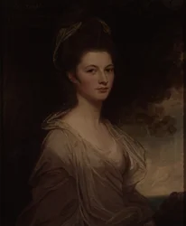 Portret van Lady Elizabeth Cavendish