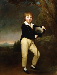 Portret van Meester Baines