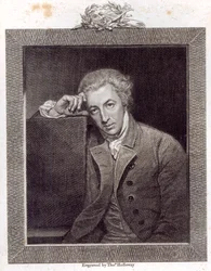 Portret van William Hayley