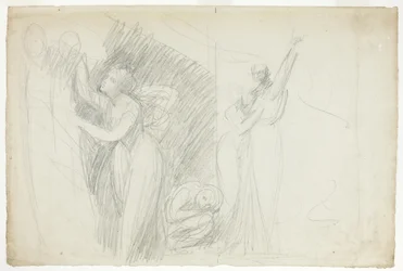 Prospero, Miranda en Caliban, uit De Storm