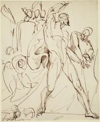 Schets van het personage Macbeth in de banketscène uit Macbeth