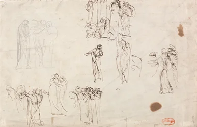 Schetsen voor „De beschuldiging van Susanna“