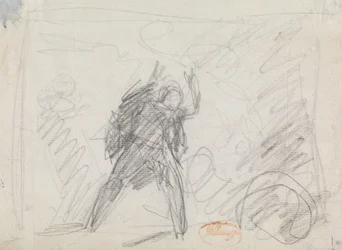Studie van een Staand Figuur