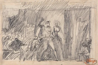 De banketscène: "Macbeth