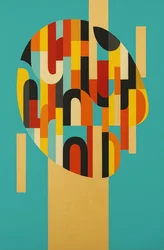Balans in beweging, 2025 (acryl op doek)