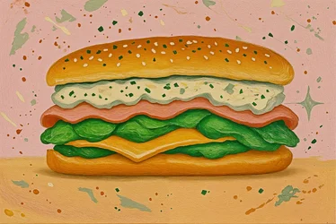 Voed je vreugde, 2025 (acrylverf op doek)