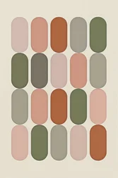 Geharmoniseerd pad, 2025 (acryl op doek)