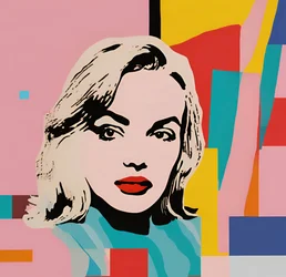 Iconische allure, 21e eeuw (schilderij)