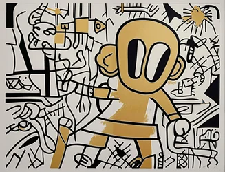 Hoofdpersonage Energie, 2024 (Acryl op Canvas)