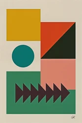 Machtsstructuur, 2025 (acryl op doek)
