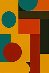 Spreken in kleur, 2025 (acryl op doek)