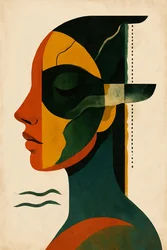 Het gewicht van nu, 2025 (acryl op doek)