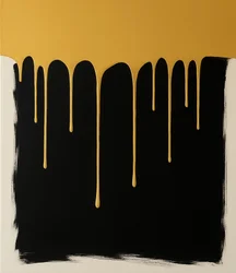 Gewicht van stilte, 2025 (acrylverf op doek)