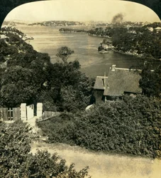 Mosmans Bay, Sydney, Australië, ca. 1909
