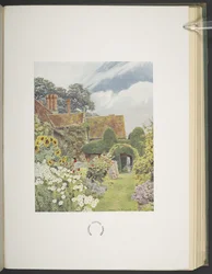 Cleeve Prior, Zonnebloemen, illustratie in 