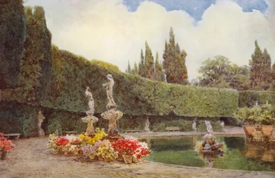 Italiaanse Tuinen: La Vasca dell