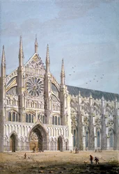 Noorddeur van Westminster Abbey, Londen