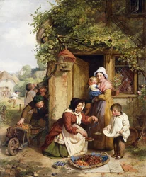 De kersenverkoopster, 1856