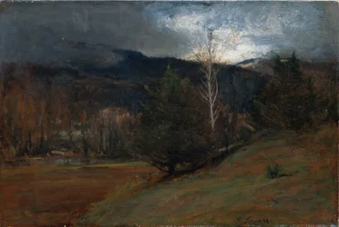 November in de Adirondacks, ca. 1885