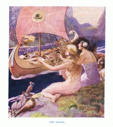 De Sirenen, uit De Helden gepubliceerd door George Allen en Unwin 1929