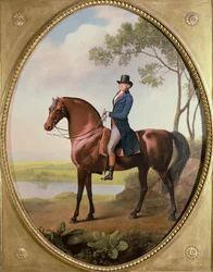 Warren Hastings op zijn Arabische paard