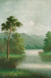Boot op de rivier, 1801